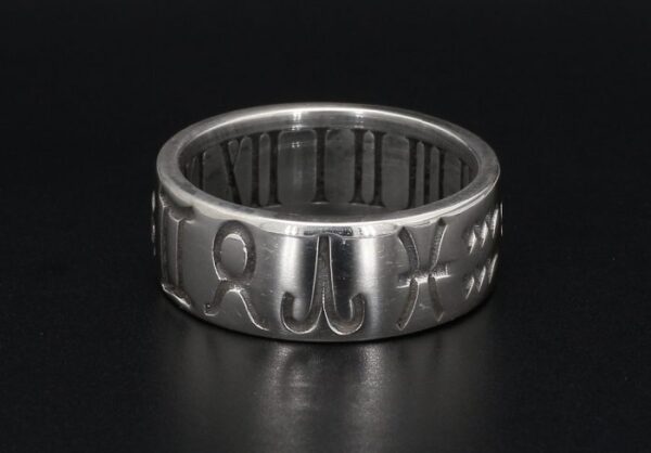 Zodiac Ring – Handcrafted Sterling Silver Astrology Band | Sal Knight Jewelry - Image 2